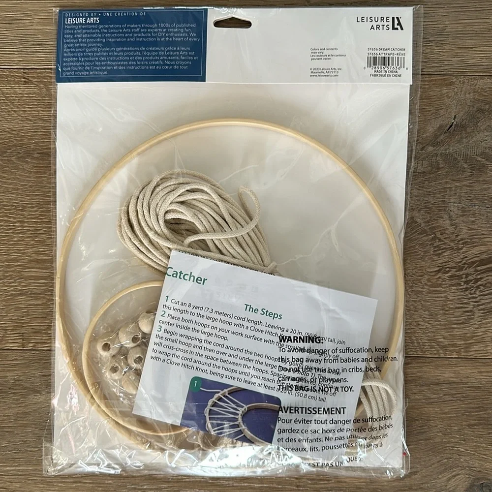 NIB Macramé Project Dream Catcher - Picture 2 of 2